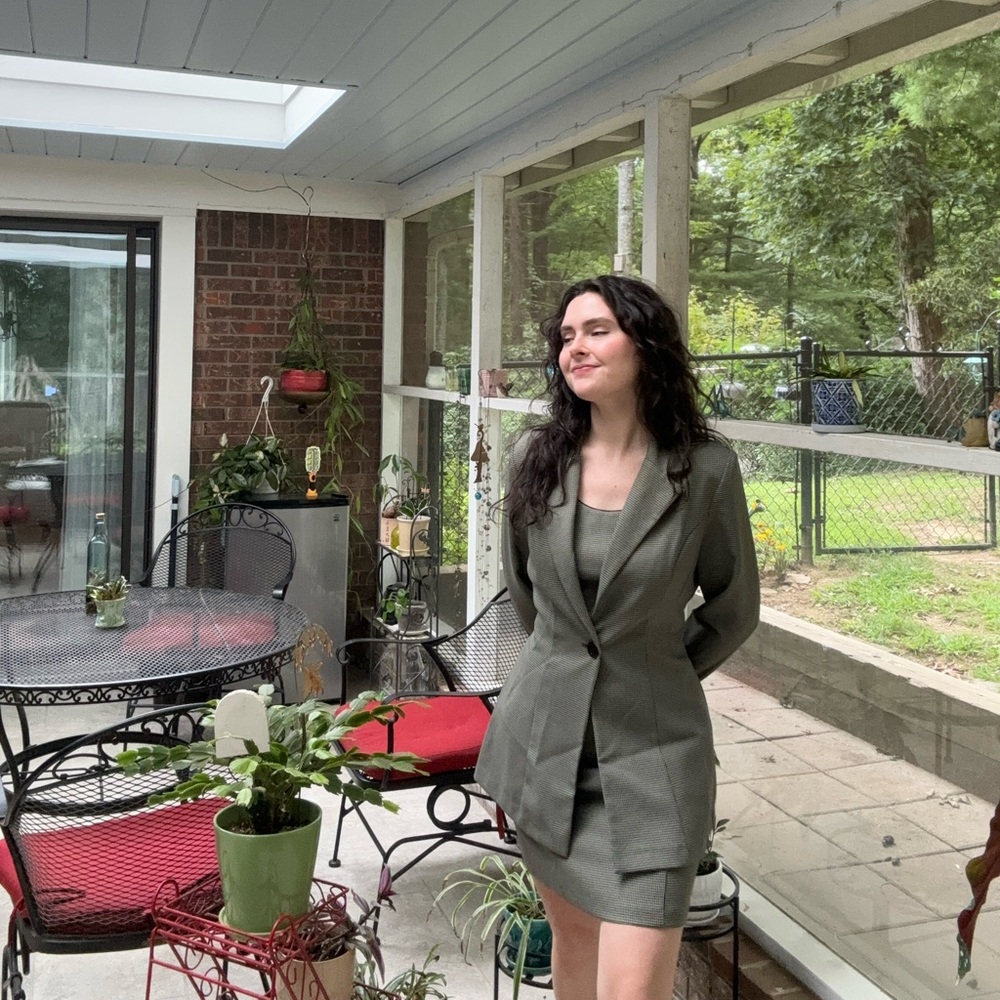 Vintage 1990’s matching set dress and jacket